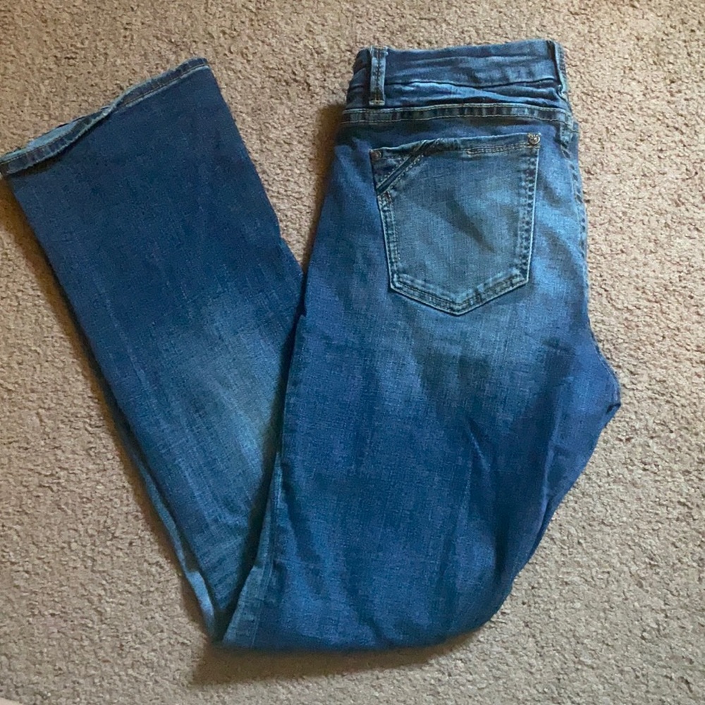Buckle black jeans